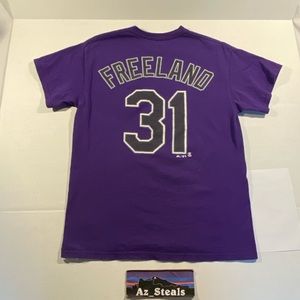 Majestic MLB Colorado Rockies Kyle Freeland Shirt